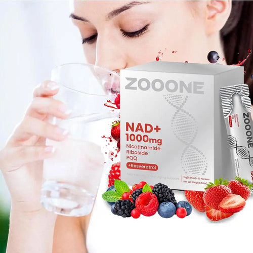 ZOOONE NR1000 | NAD+ Bebida Funcional de Frutos Rojos