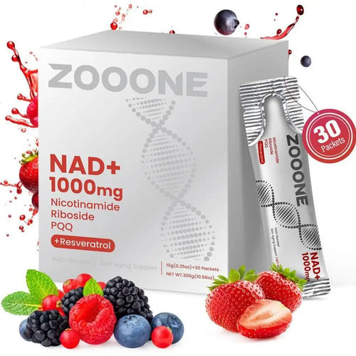ZOOONE NR1000 | NAD+ Bebida Funcional de Frutos Rojos