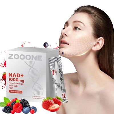 ZOOONE NR1000 | NAD+ Bebida Funcional de Frutos Rojos